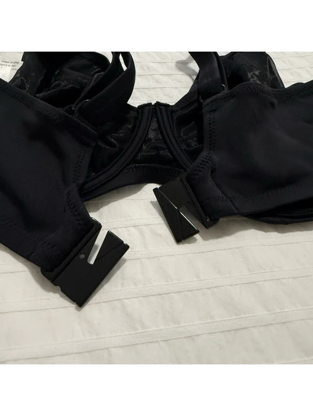 Elomi 36G Essentials Underwire Swim Bikini Bra Top ES7500 Black